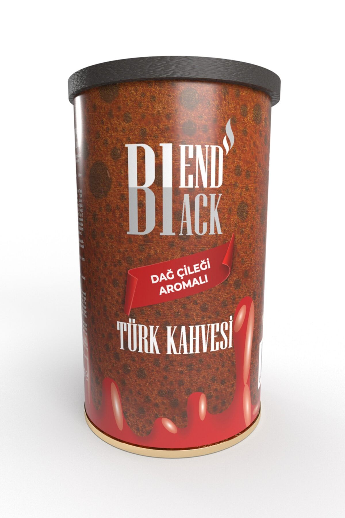 Blendblack Türk Kahvesi Dağ Çileği Aromalı 250gr Teneke Kutu