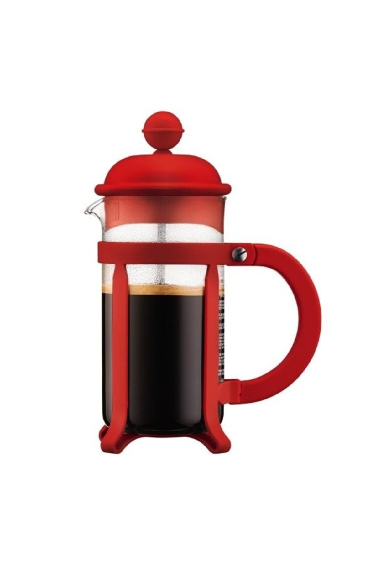 Bodum Java French Press 3 Cup Kırmızı Coffee Maker 0.35 Lt