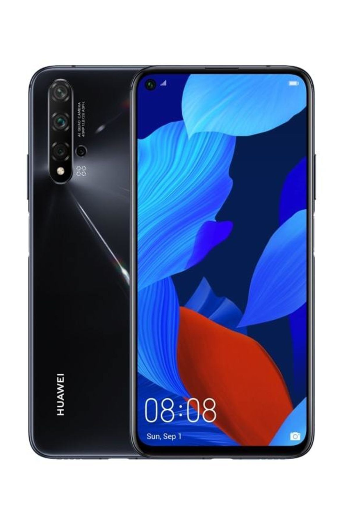 Huawei Nova 5T 128 GB Siyah Cep Telefonu ( Huawei Türkiye Garantili )