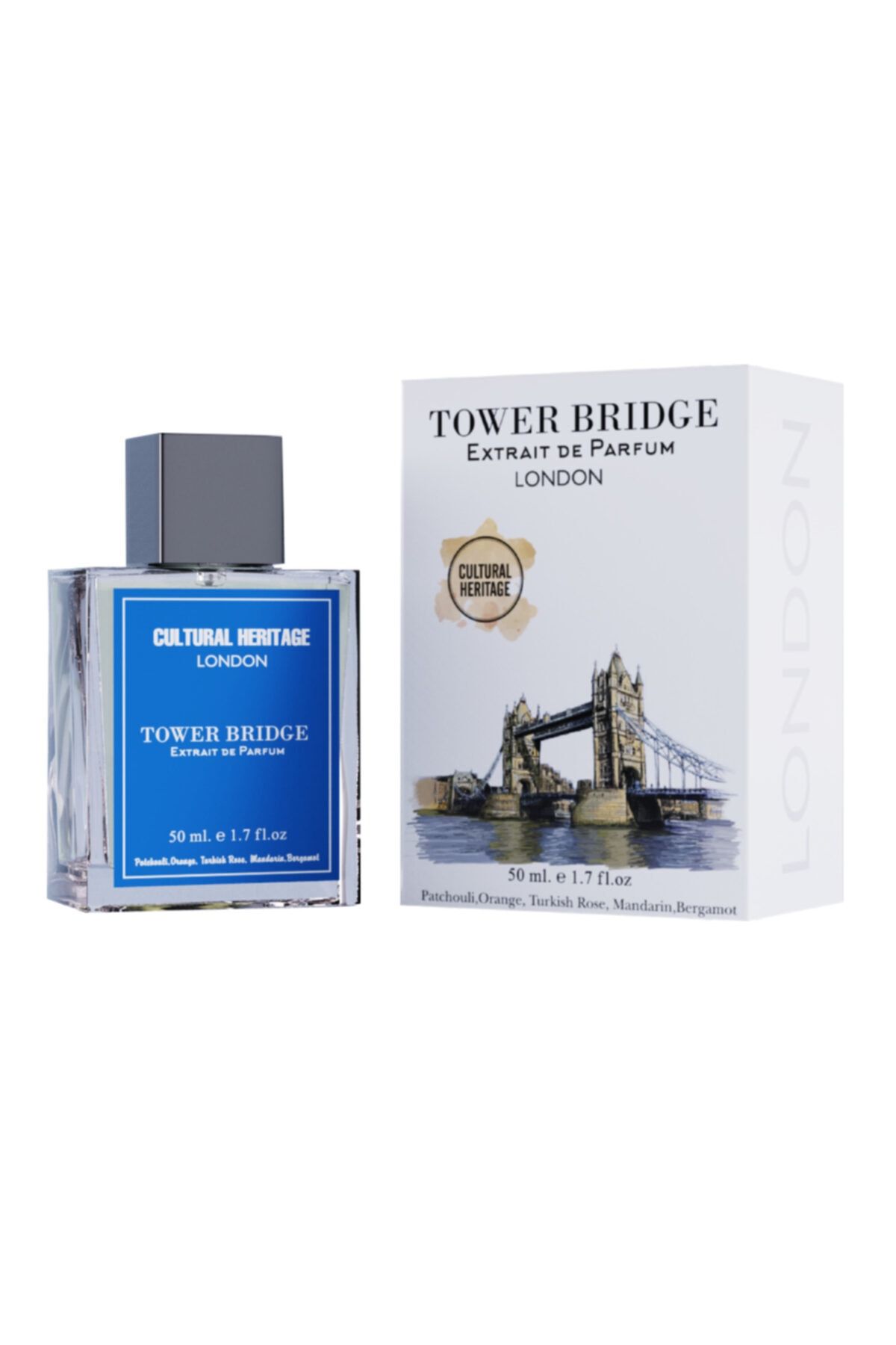 CH CULTURAL HERITAGE Tower Bridge Extrait De Parfum London Edp 50 ml Kadın Parfüm 8682655605049