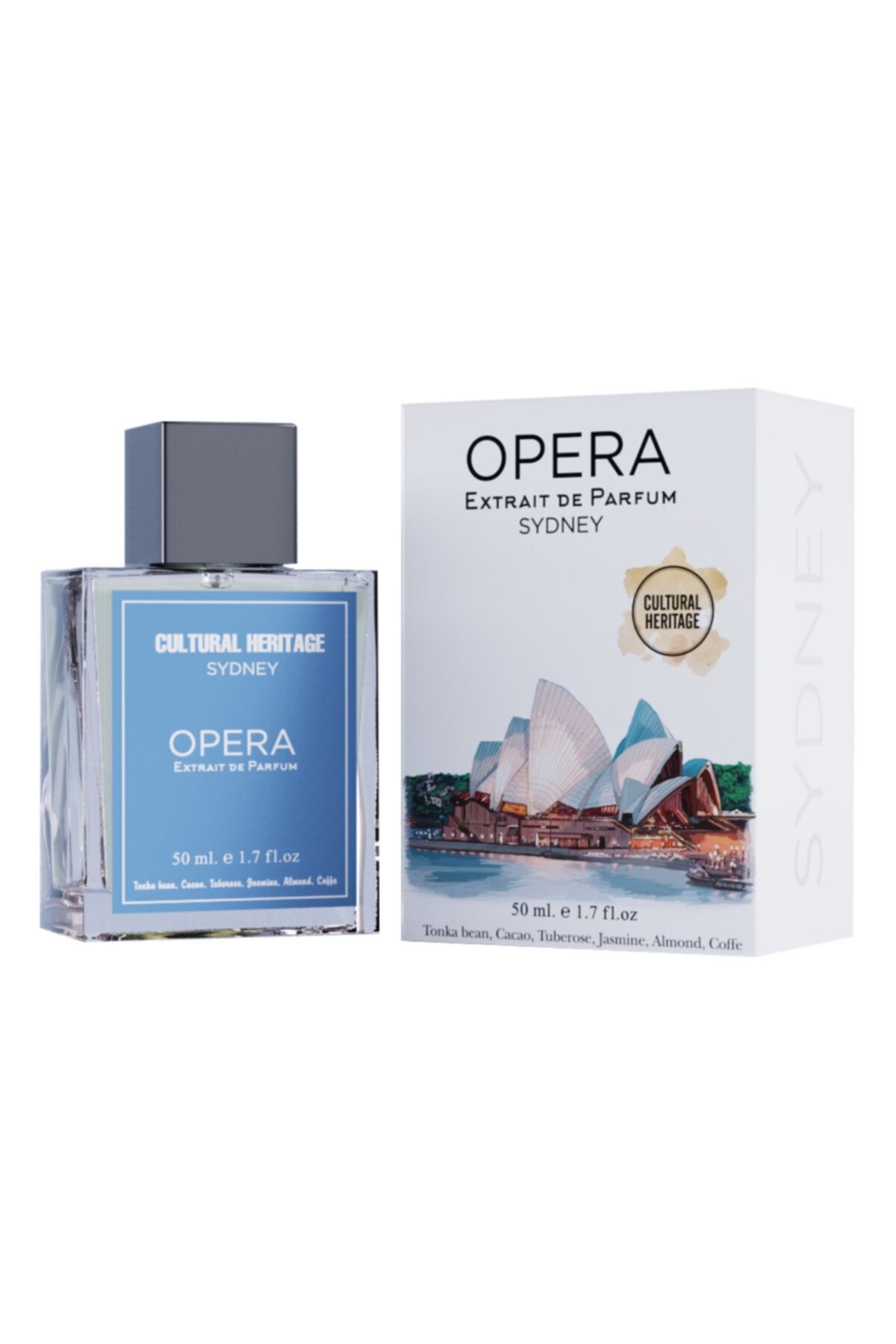 CH CULTURAL HERITAGE Opera Extrait De Parfum Sydney Edp 50 ml Kadın Parfüm 8682655605056