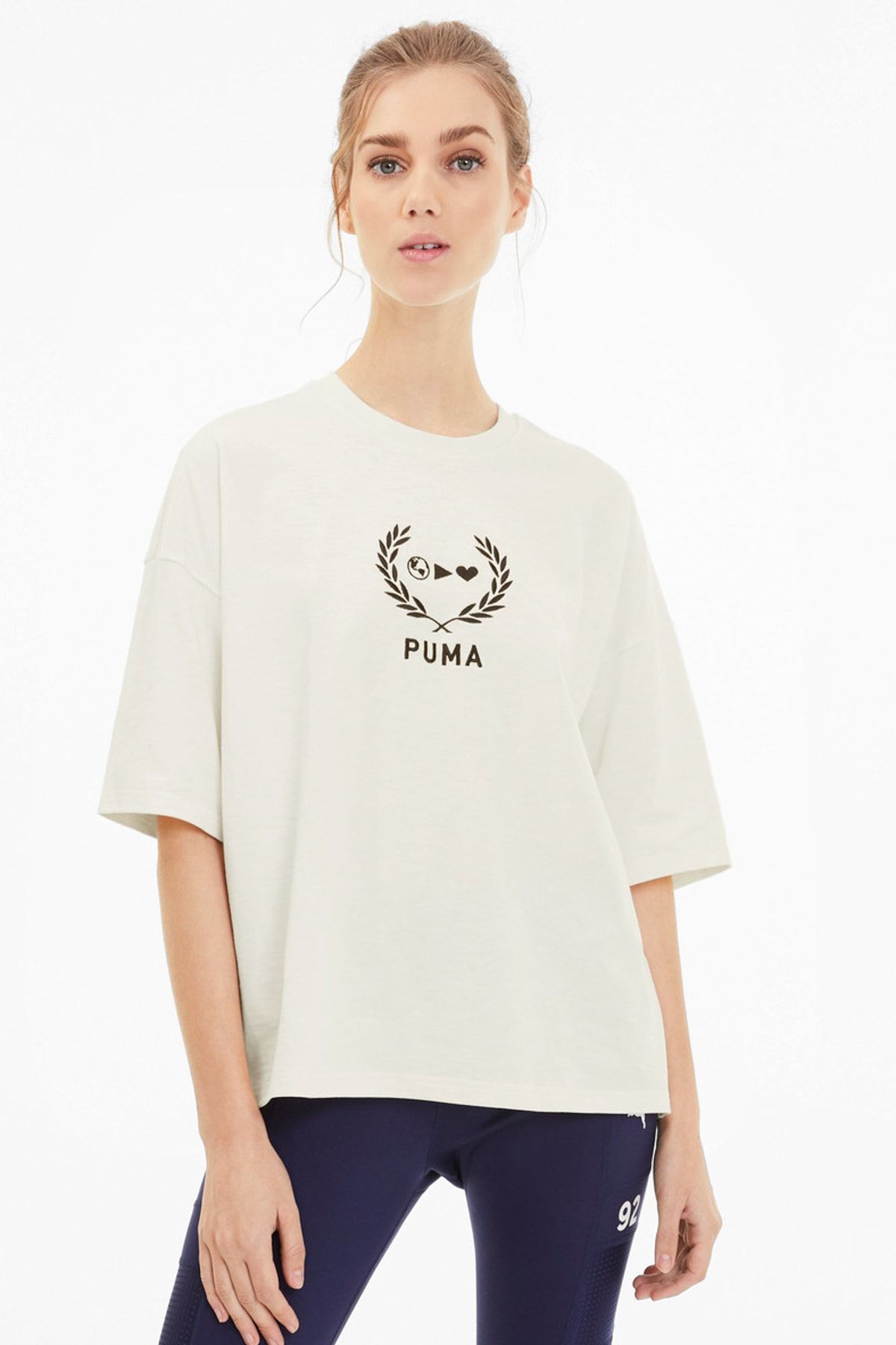Puma x SELENA GOMEZ Bol Kesim Kadın T-Shirt