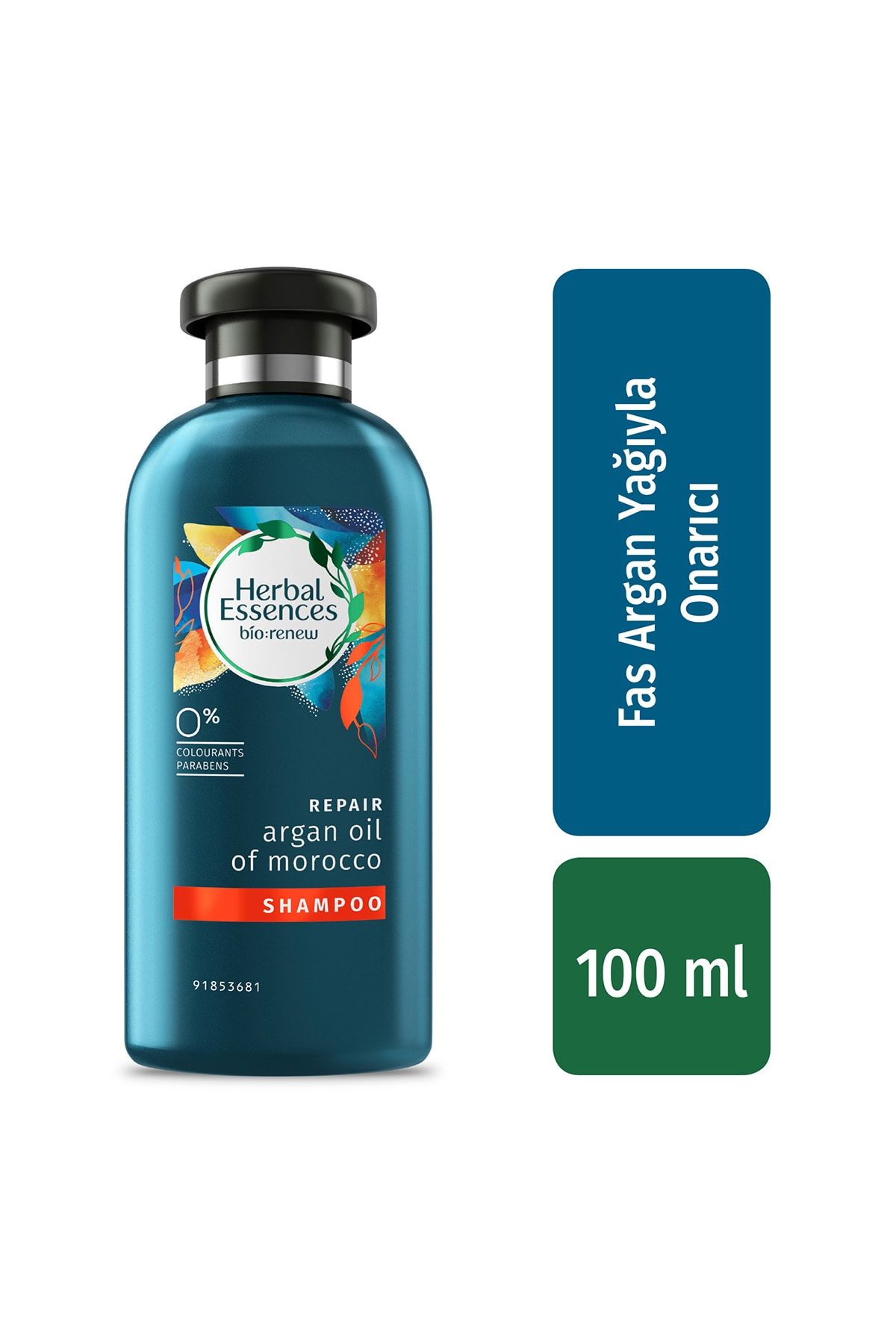Herbal Essences Fas Argan Yağı Onarıcı Şampuan 100 ml 8001090936011