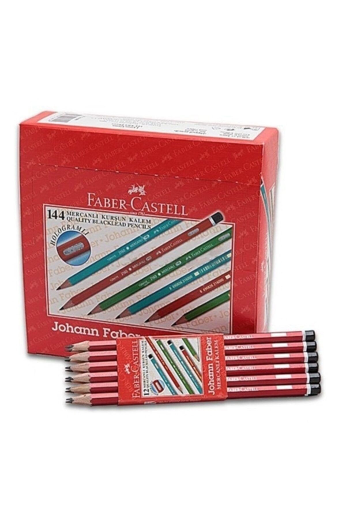 Faber Castell Mercanlı Kurşun Kalem 144 Adet