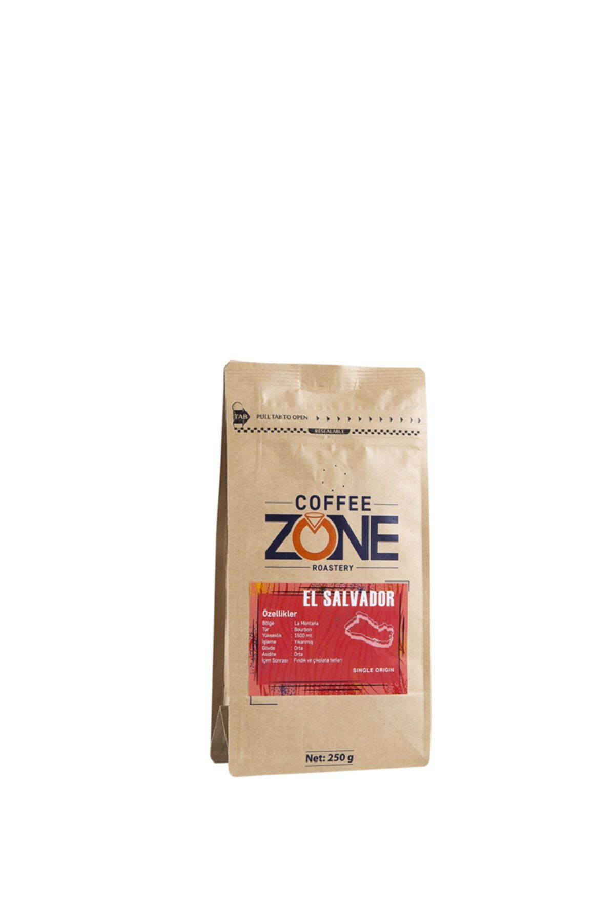 Zone Coffee El Salvador 250gr Cold Brew Demleme Methodu Için