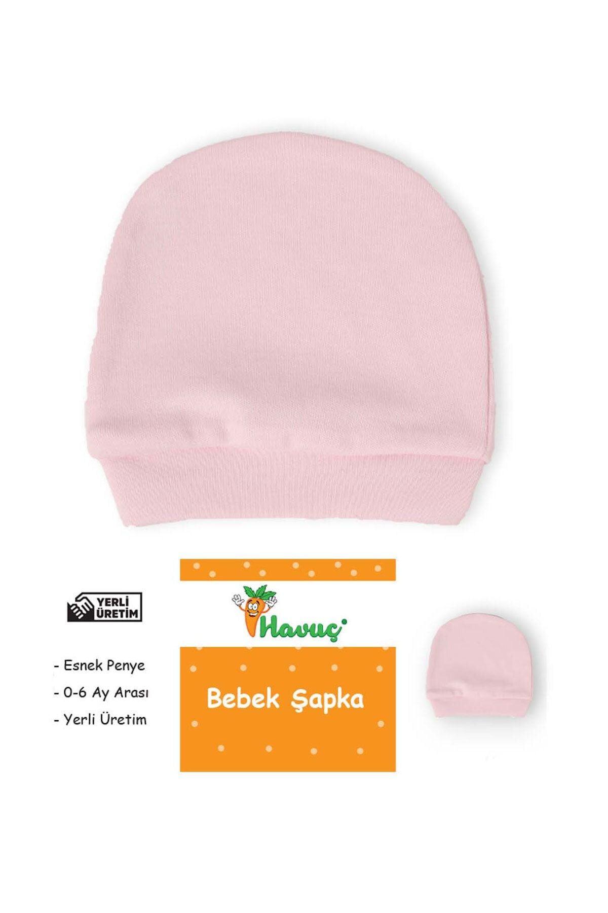 Havuç Br001 Bebek Penye Bere Şapka