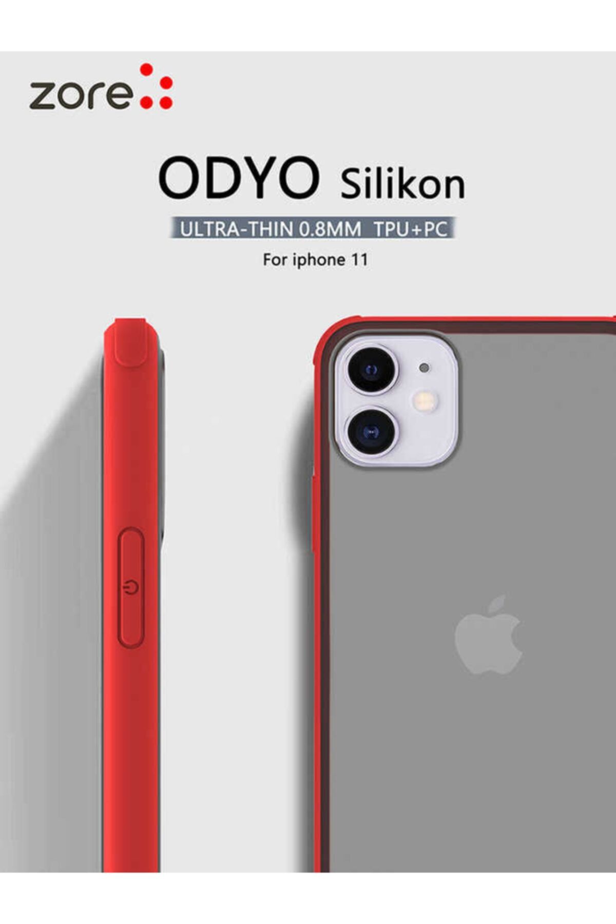 Dijimedia Apple Iphone 11 Kılıf Odyo Silikon