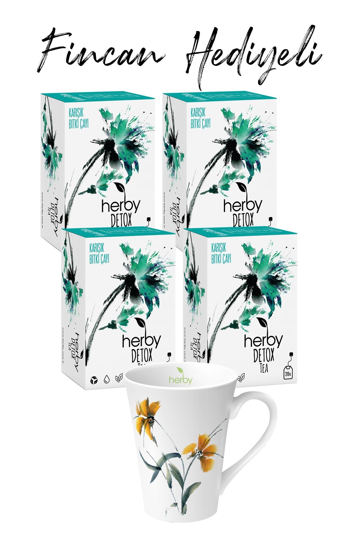 Herby Detox Tea / Arınma Çayı 4'Lü Paket