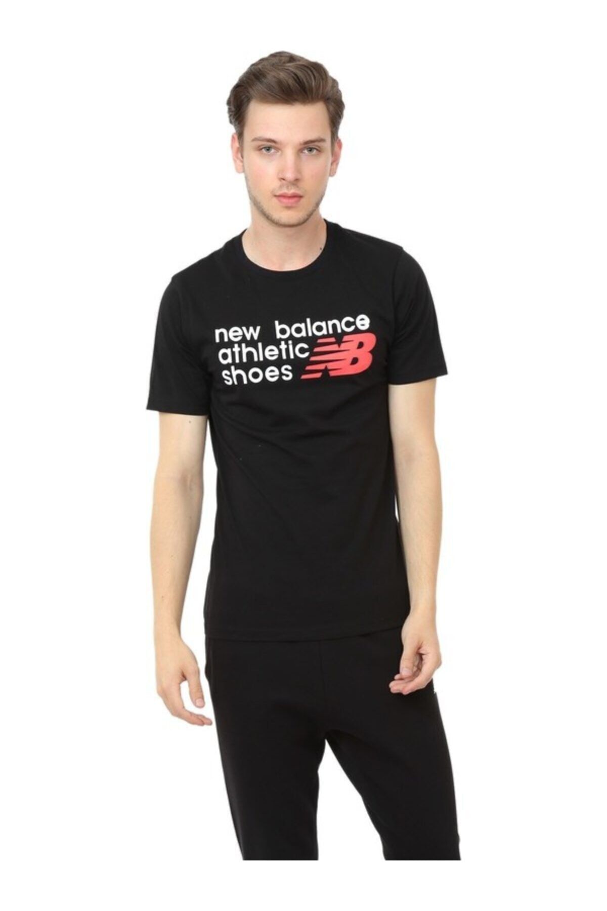 New Balance Mps001-tpg Nb Athletics Shoes Mens Tee Erkek T-shirt