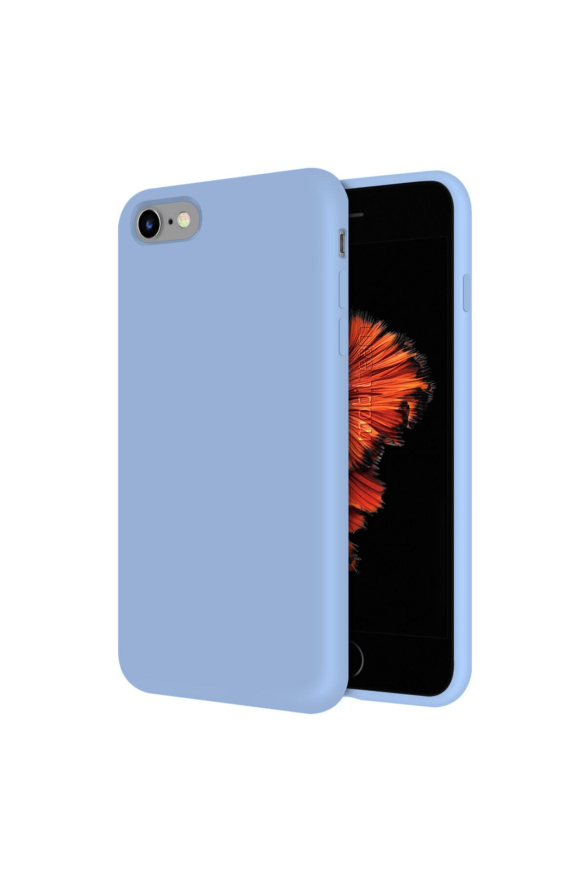Mobilteam Apple Iphone 6s Kılıf Içi Kadife Lansman Kapak - Açık Mavi