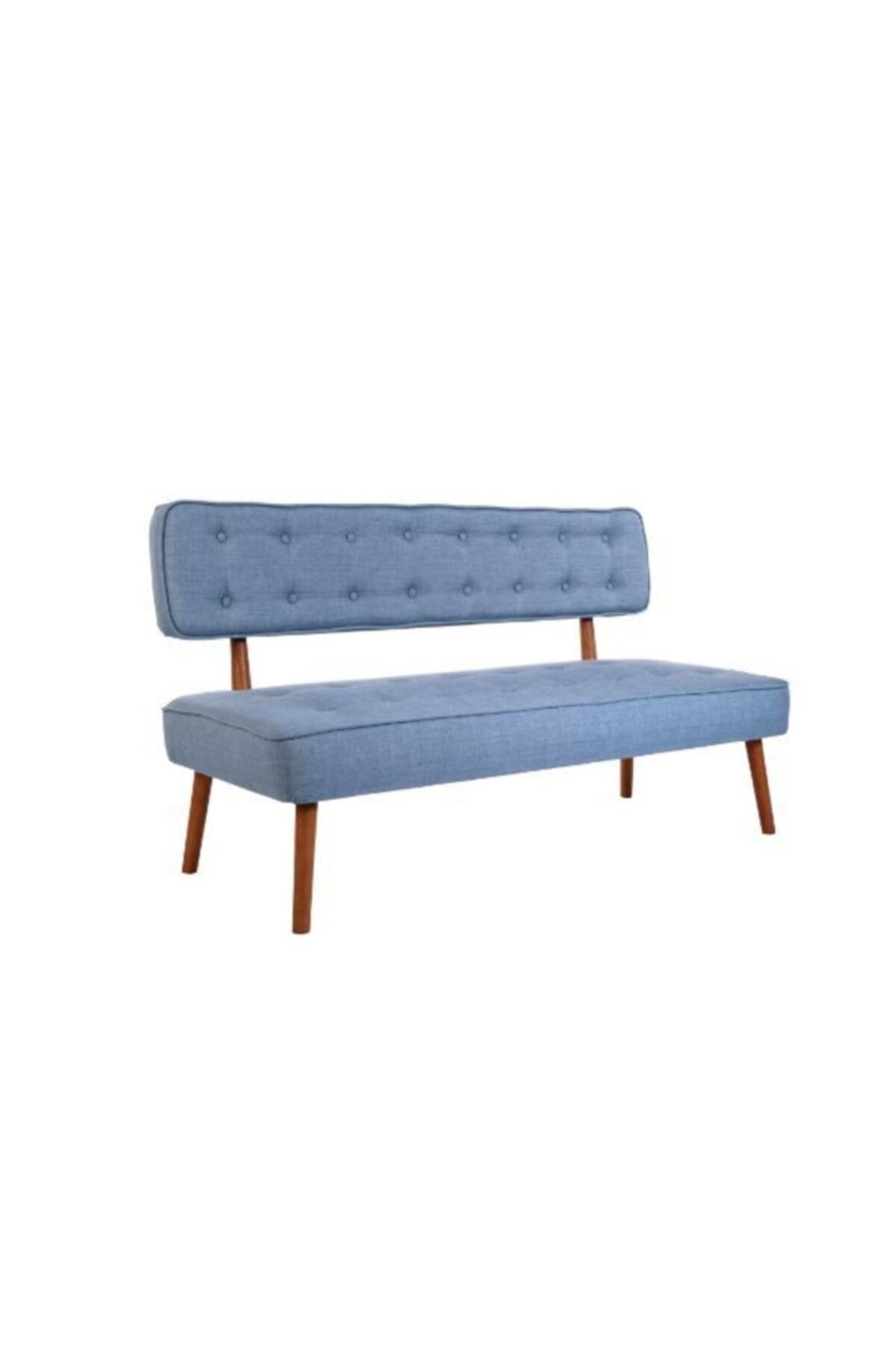 Ze10 Design Westwood Loveseat Iikili Kanepe Indigo Mavi