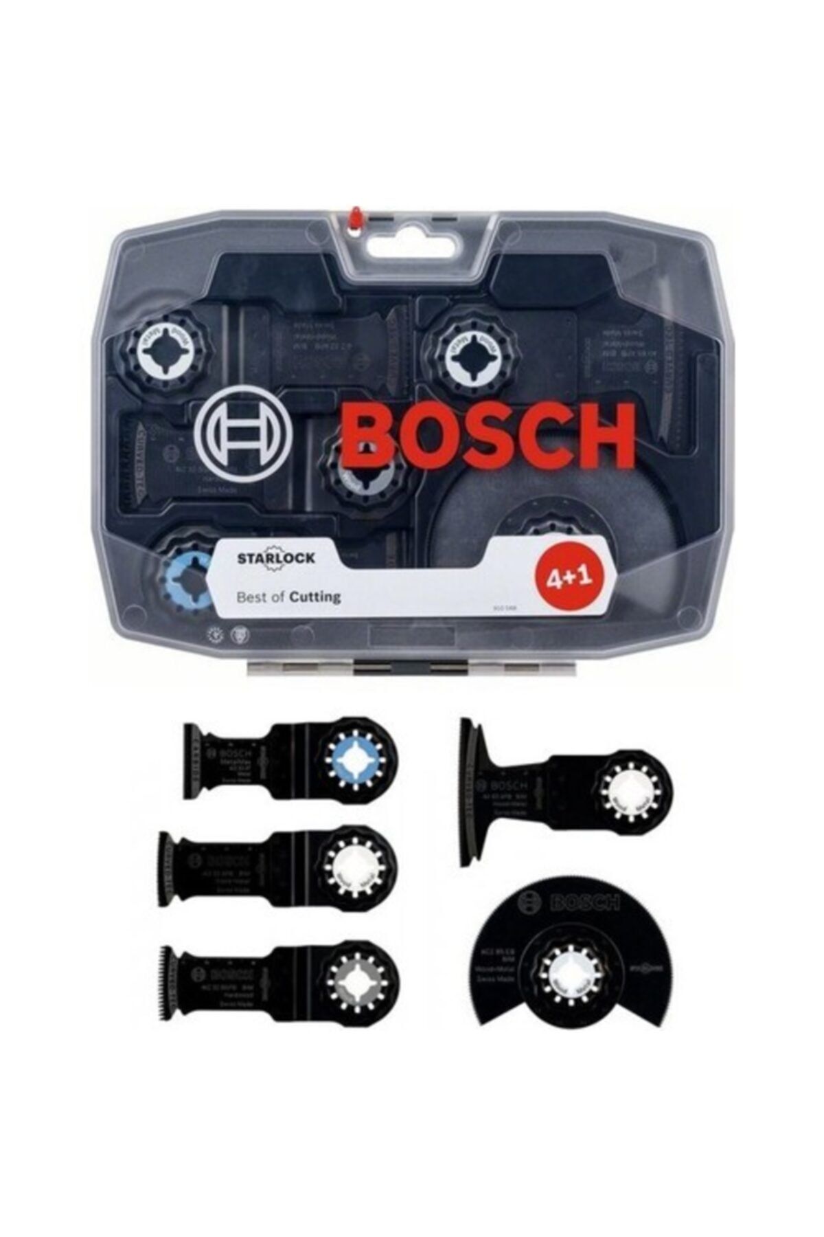 Bosch Starlock Ahşap Ve Metal Için Çok Fonksiyonlu Kesme Testere Seti 5 Parça