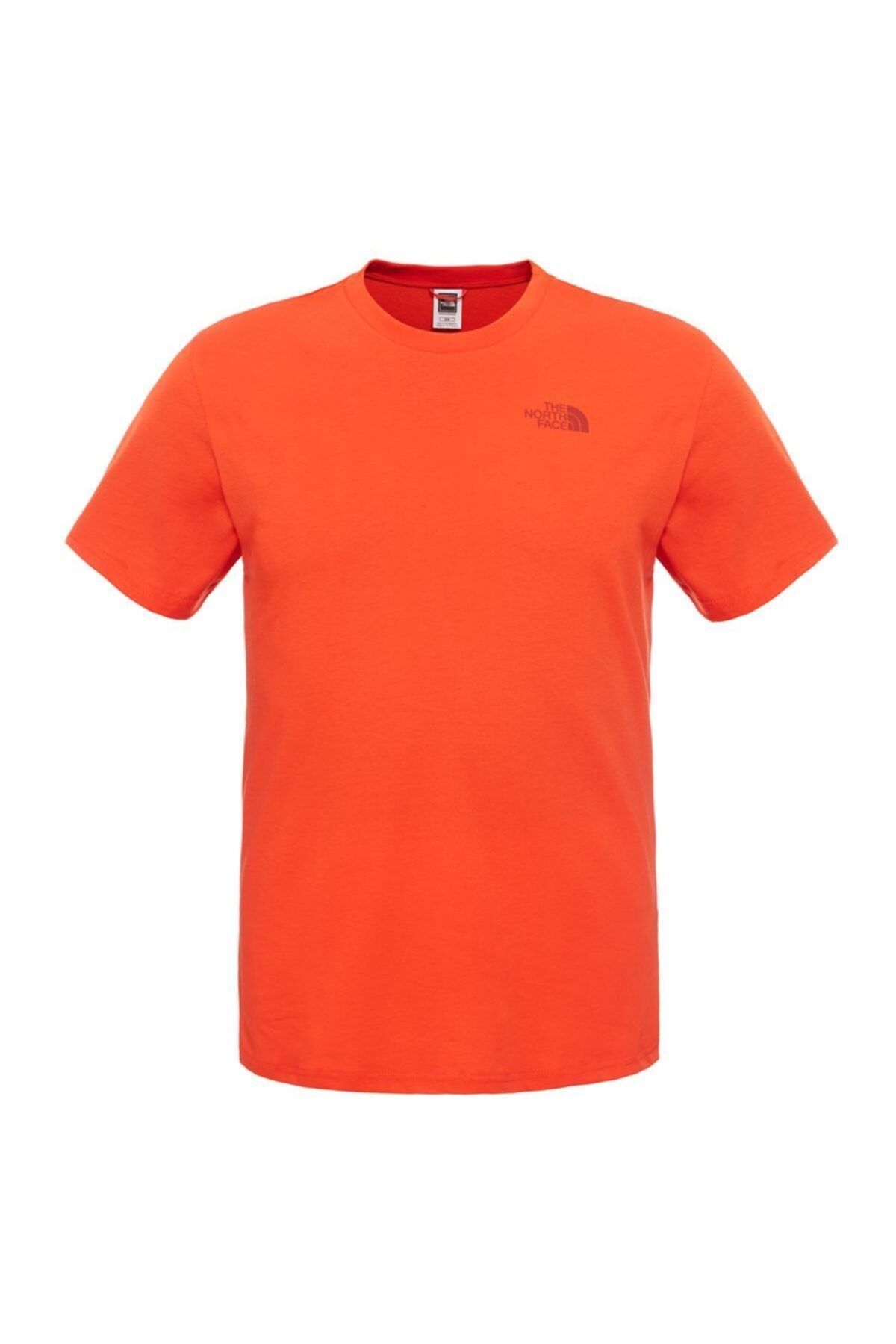 The North Face M S/S SIMPLE DOME  EU Kırmızı Erkek T-Shirt 100576719
