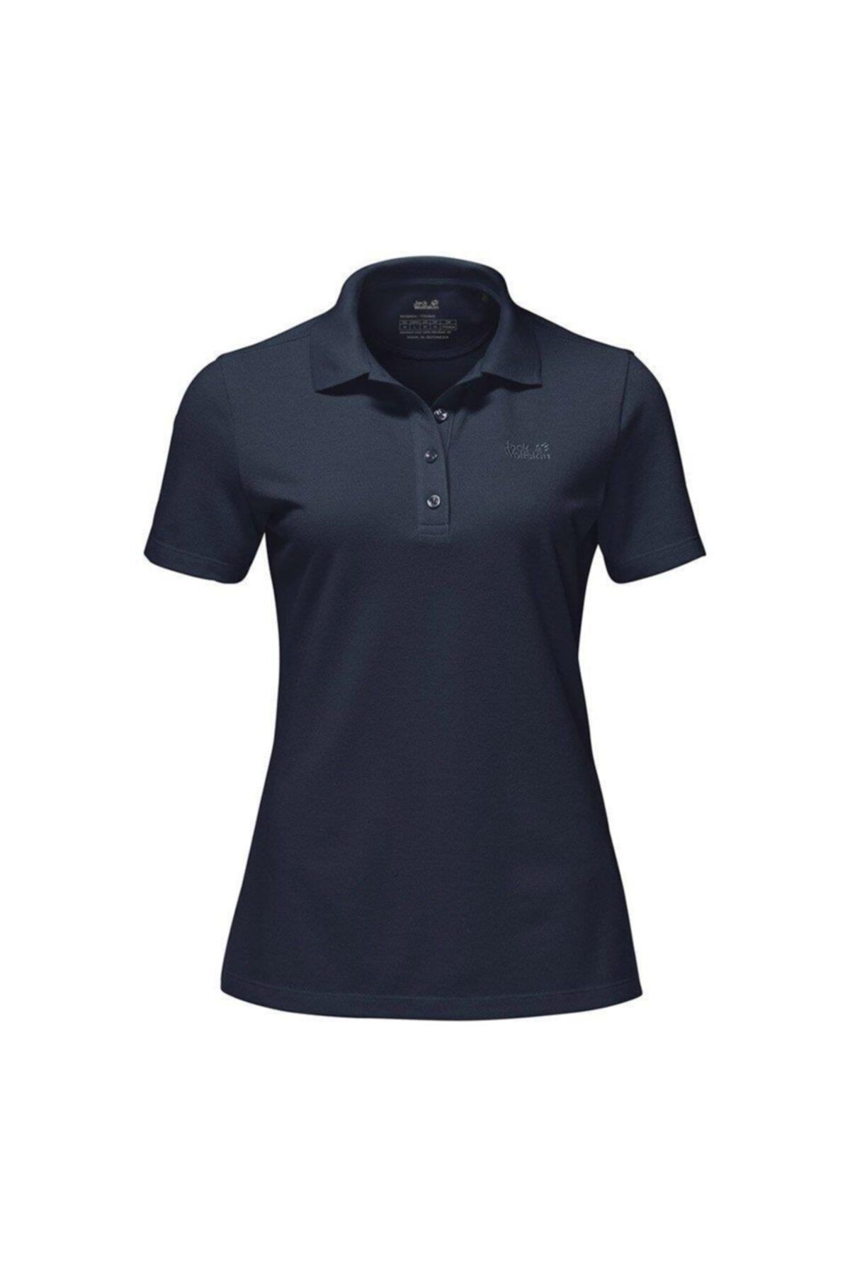 Jack Wolfskin Pique Polo Kadın T-Shirt - 1805701-1010