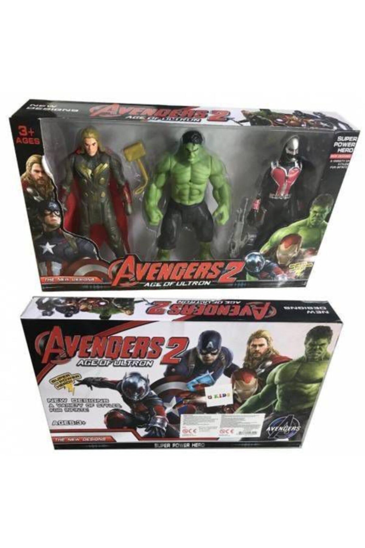 AVENGERS Oyuncak Hulk Thor Ultron Karakter Set