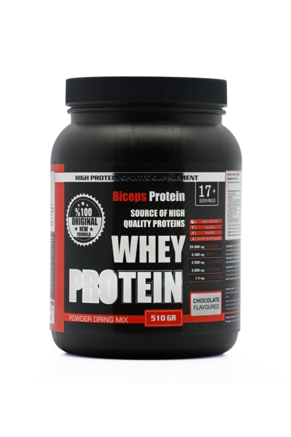 Biceps Çikolatalı Whey Protein Tozu (çikolata Aromalı) 510 gr 17