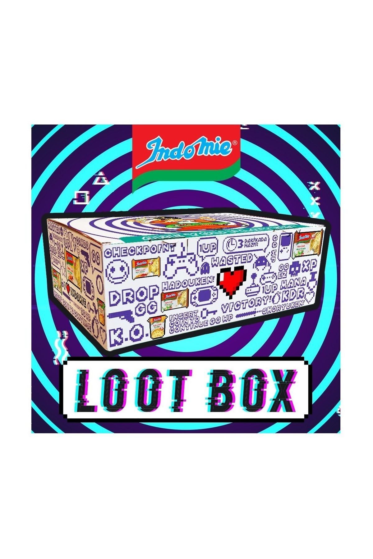 Indomie Indomie Loot Box(Gamer Noodle Box)