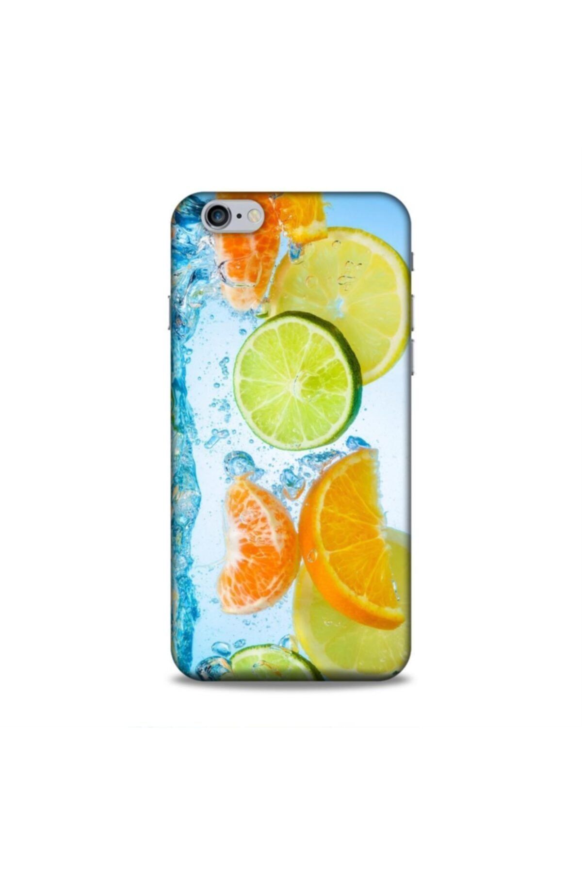 Pickcase Apple Iphone 6s Plus Kılıf Desenli Arka Kapak Limonlar