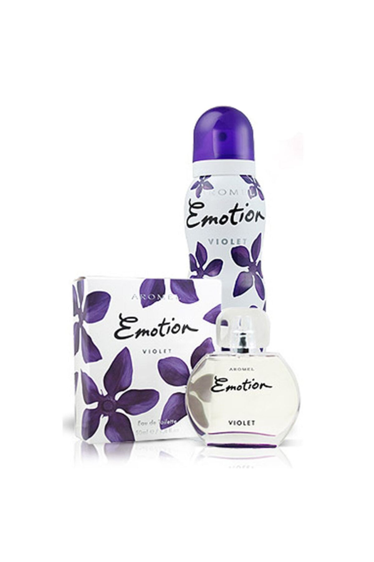 Emotion Violet Edt 50 ml Unisex Parfüm + Deo Vıolet MRKDLDR-BRKD-7718