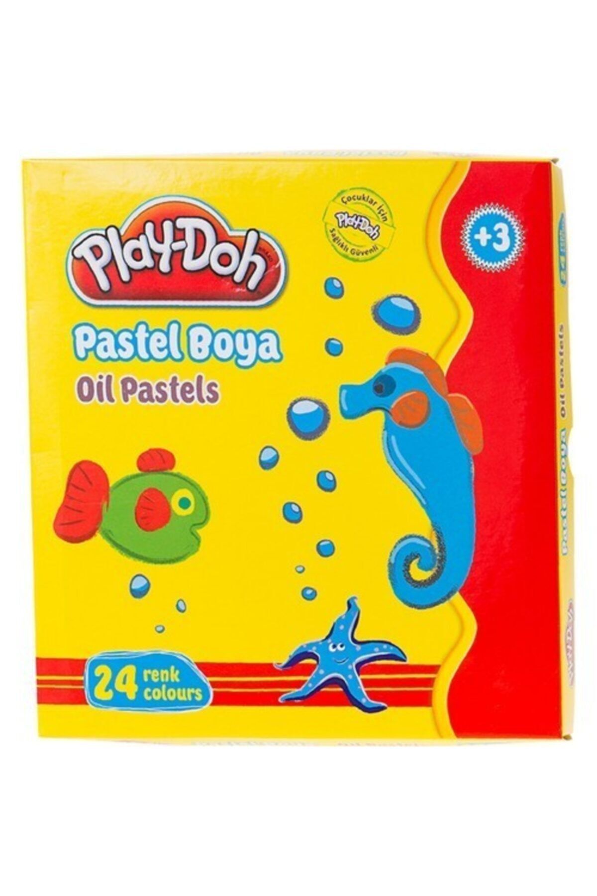 Ceren Play-doh 24 Renk Pastel Boya Play-pa004