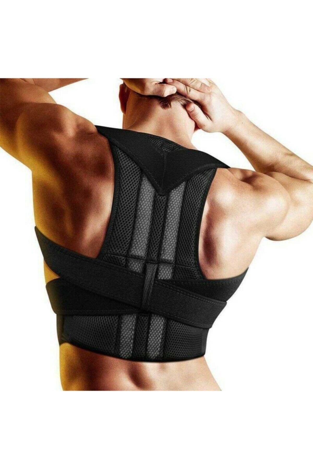 Ankaflex Medikal Kifoz Skolyoz Korsesi Balenli Dik Duruş Korsesi Yeleği
