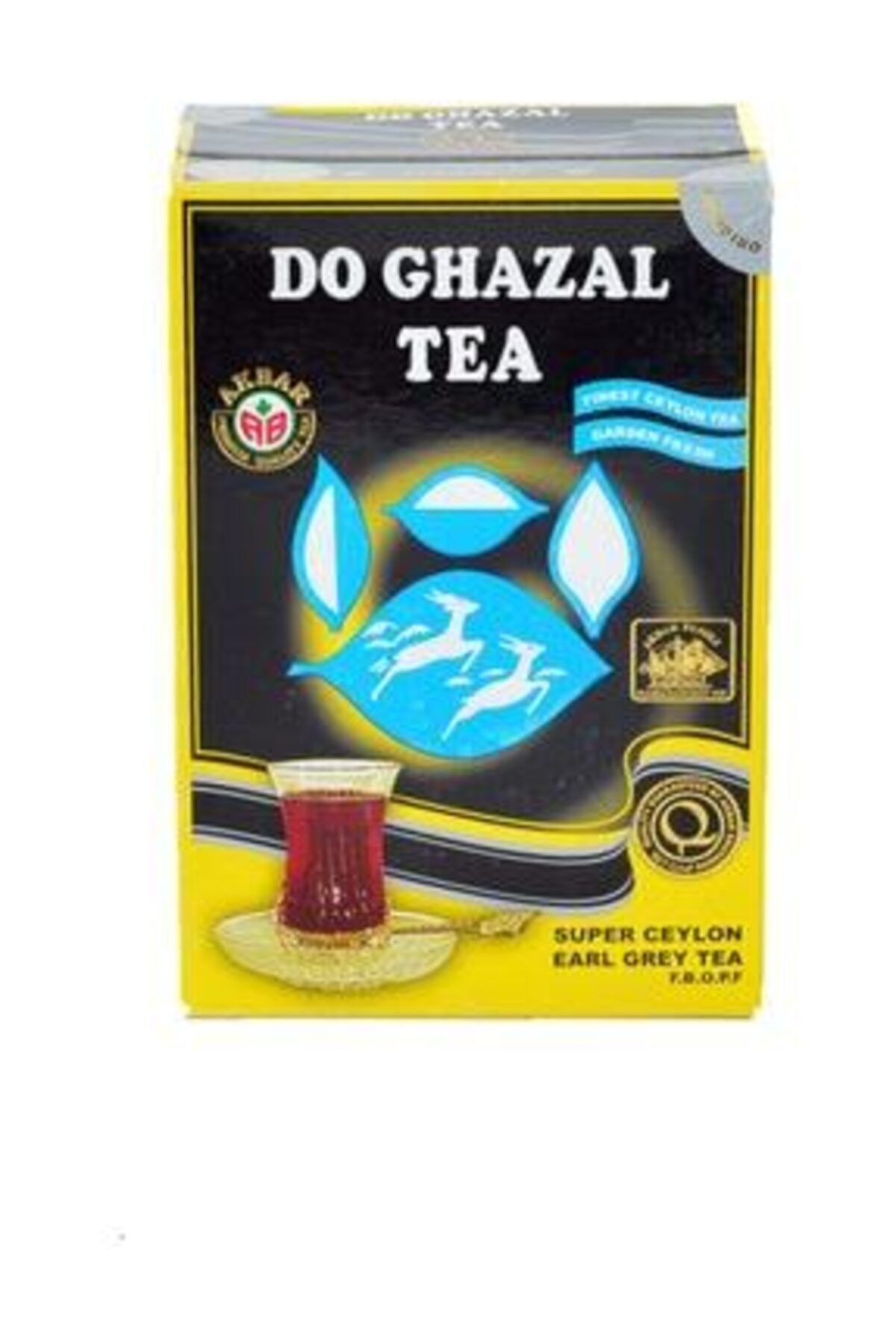 Do Ghazal Tea Do Ghazal Super Ceylon Earl Grey Bergamot Aromalı Dökme Çay 500 G