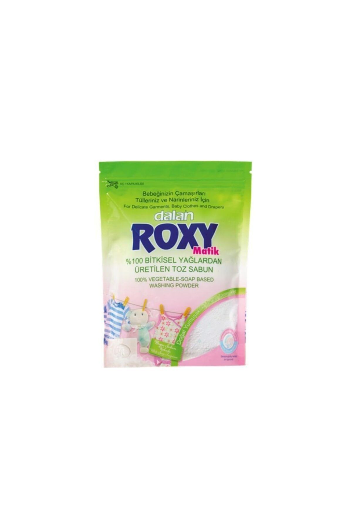 Dalan Roxy Toz Bebek Deterjanı Matik Beyaz Sabun Kokulu 800 Gr