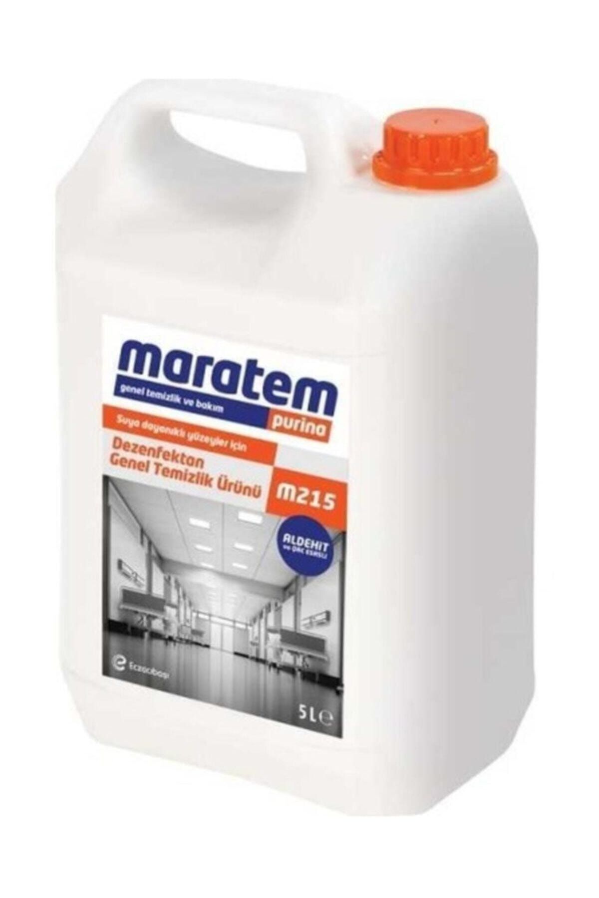 Maratem M215 Dezenfektan Etkili Temizlik Ürünü 5 Lt. 1 Beyaz
