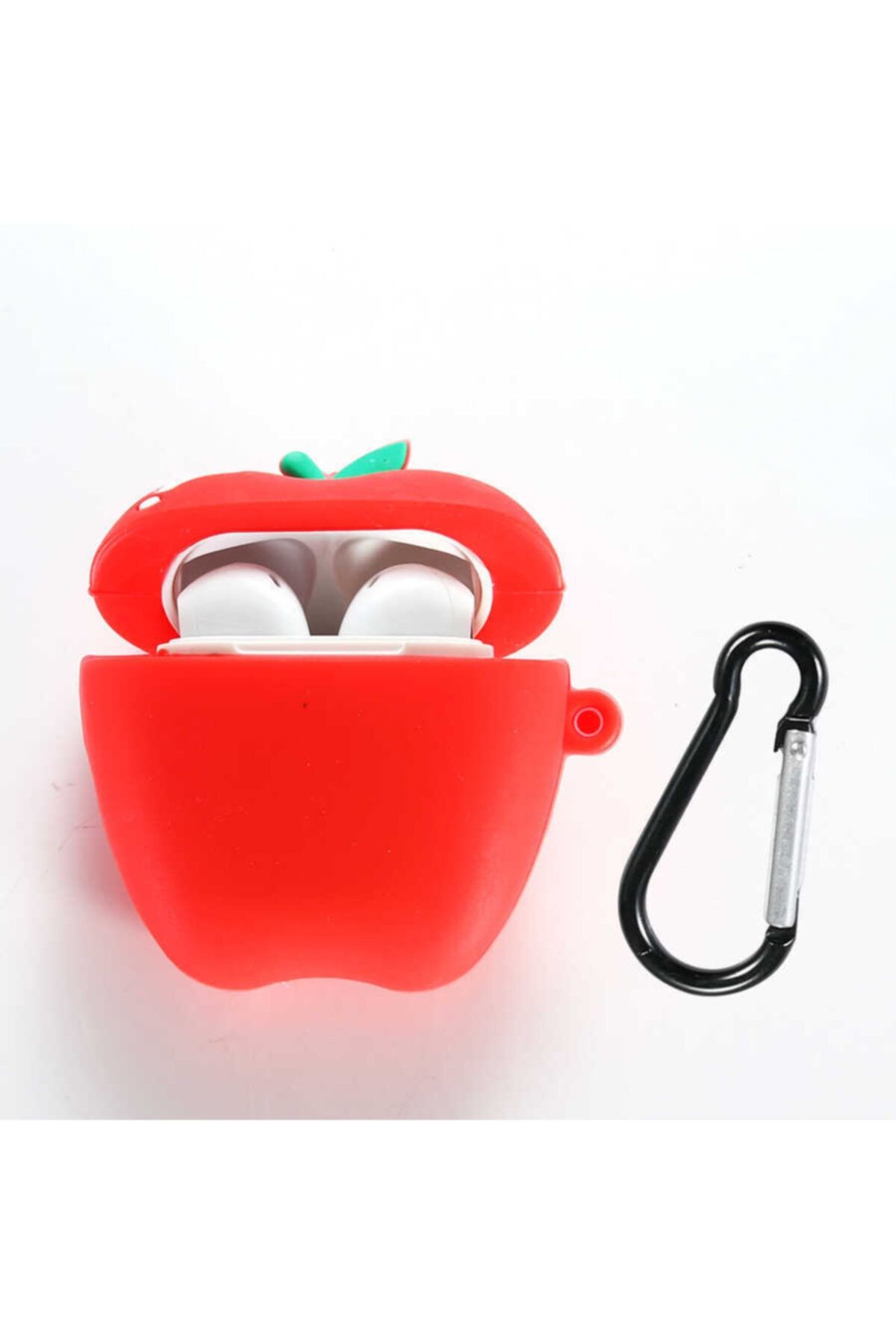 Genel Markalar Kırmızı Apple   Silikon Koruma Airbag Kılıf 12 No5