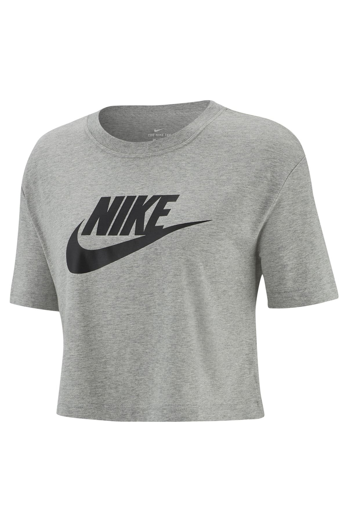 Nike Kadın Spor T-Shirt - W NSW TEE ESSNTL CRP ICN FTR - BV6175-063