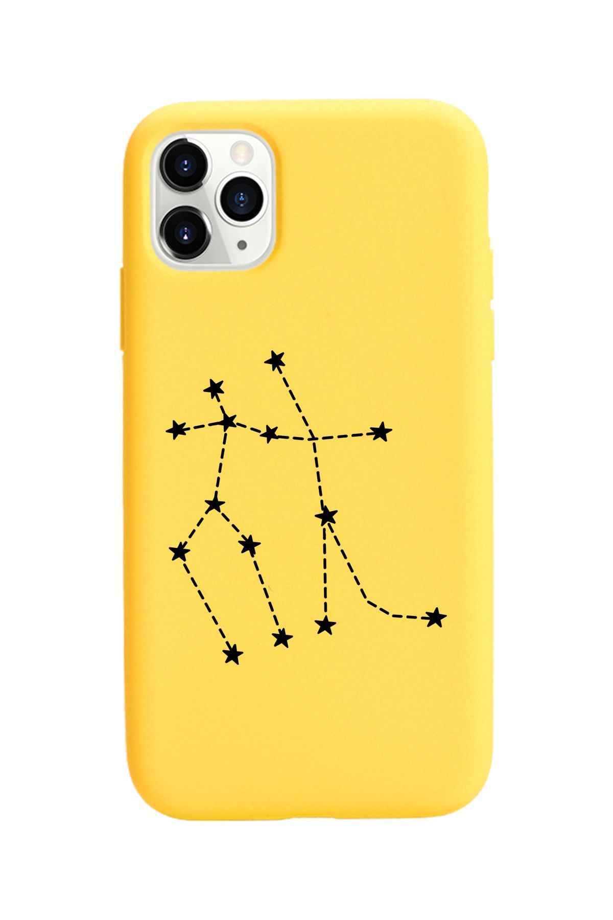 Spoyi Ikizler Burcu Yıldız Haritası Tasarımlı Iphone 11 Pro Kılıf