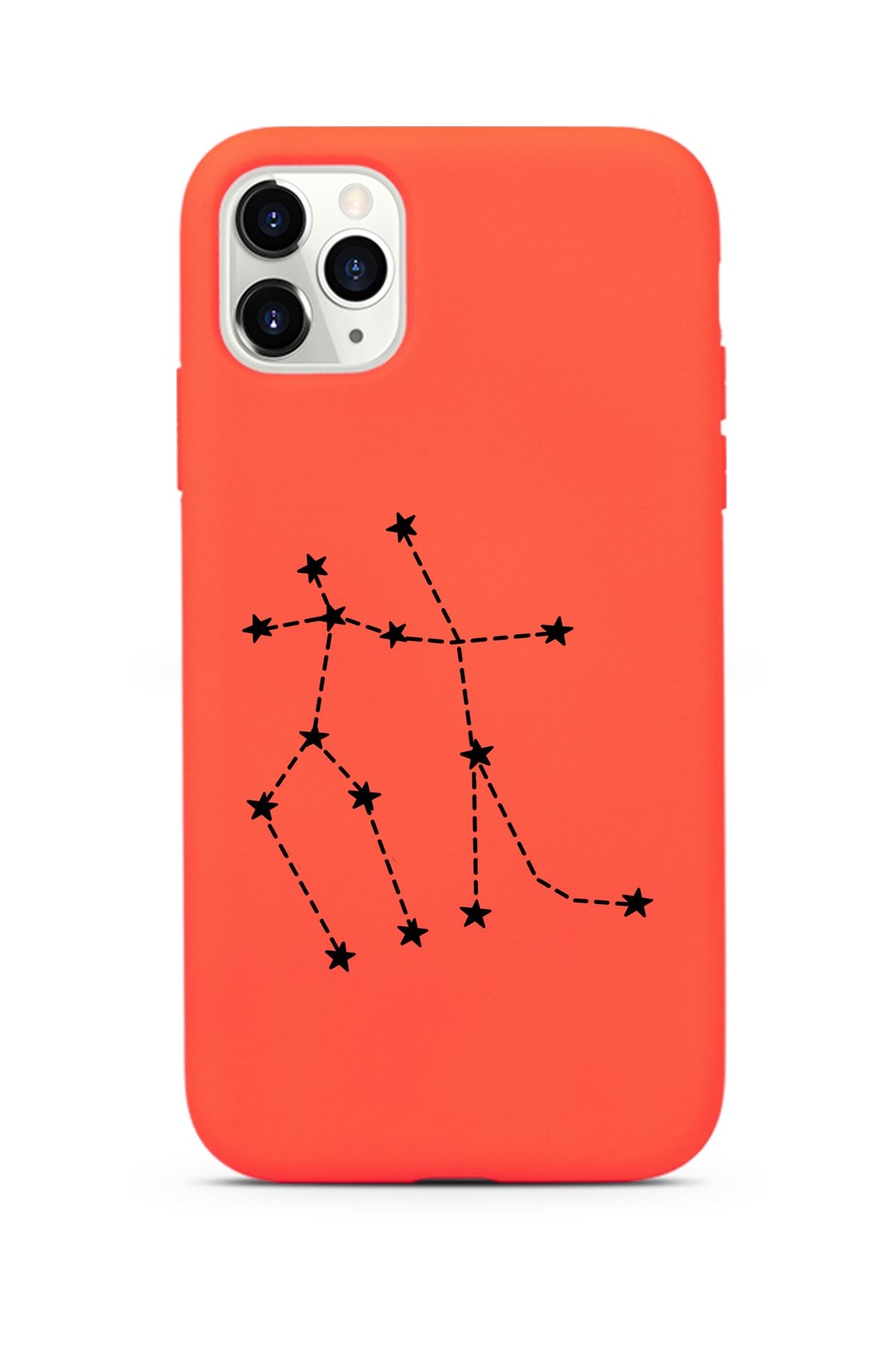 Spoyi Ikizler Burcu Yıldız Haritası Tasarımlı Iphone 11 Pro Max Kılıf