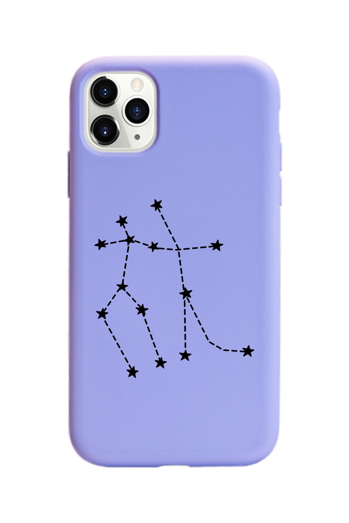 Spoyi Ikizler Burcu Yıldız Haritası Tasarımlı Iphone 11 Pro Max Kılıf