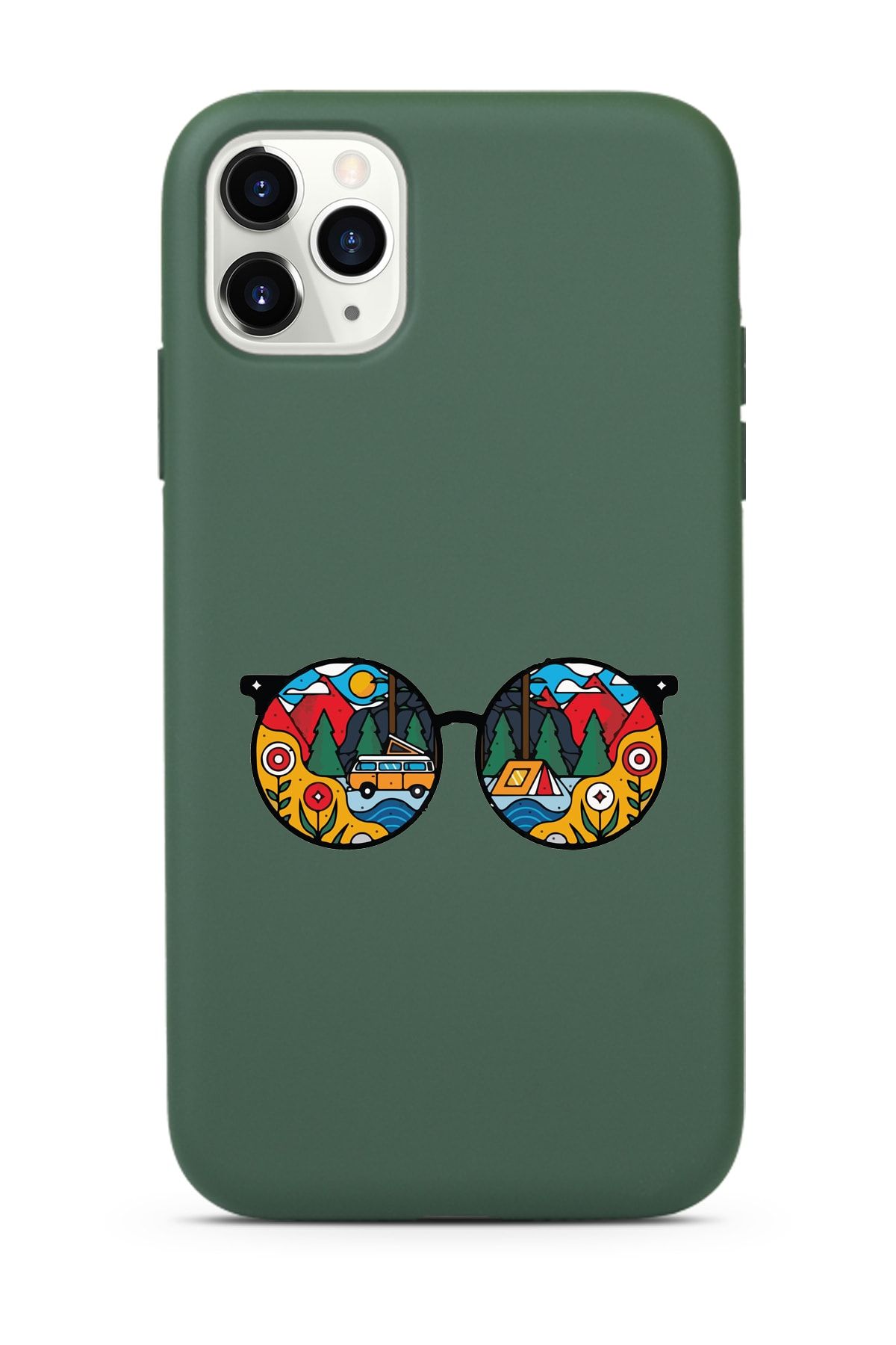 Spoyi Koyu Yeşil Lansman Kılıf Iphone 11 Pro Max