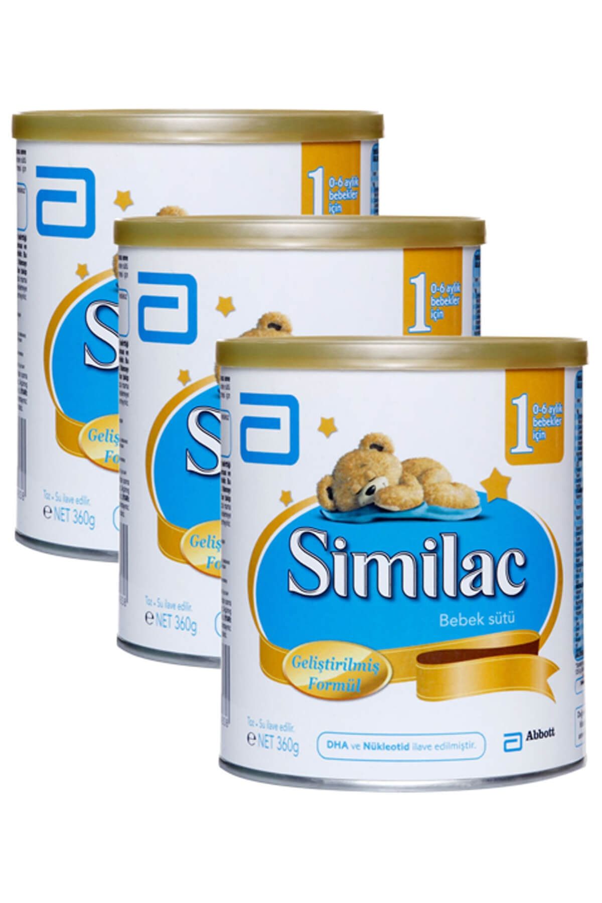 Similac 1 Bebek Sütü 360 grx3 Adet