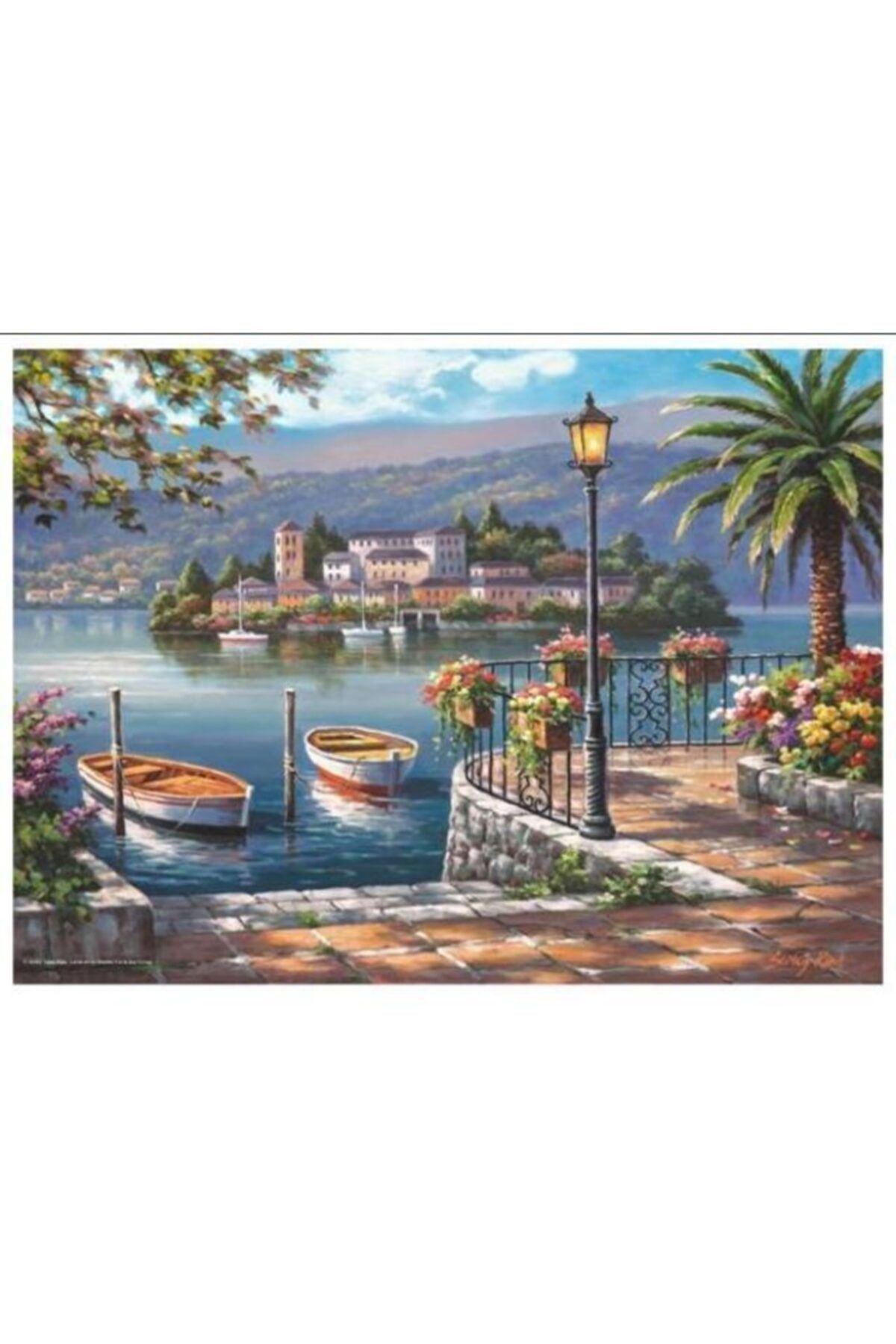 Anatolian Puzzle Unisex Mavi Porto Gölü Puzzle 3129 1000 Pcs