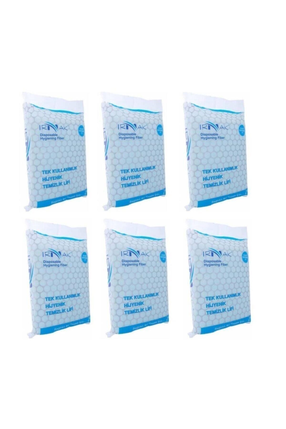 Irmak Şampuanlı Hasta Vücut Yıkama Temizleme Lifi 20li 6 Paket