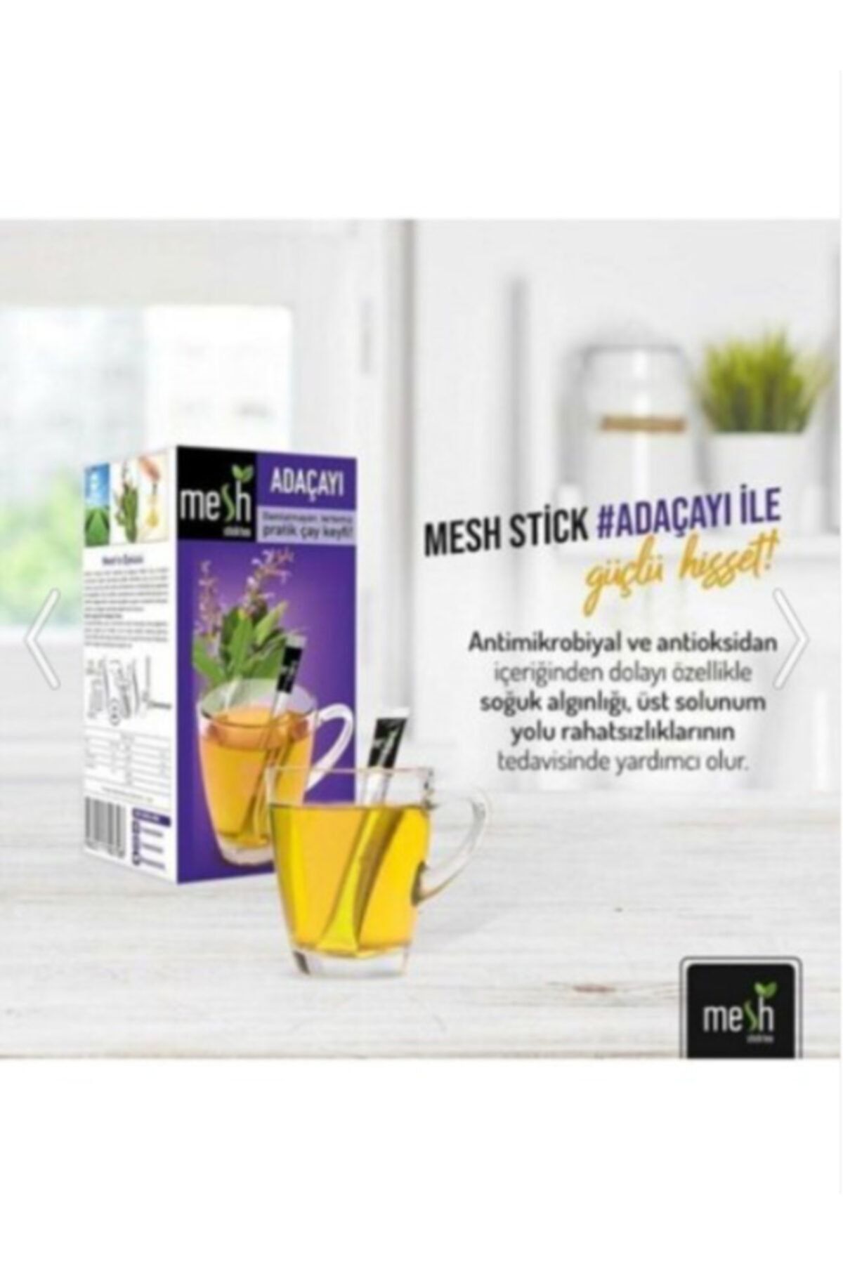 Mesh Stick Adaçayı Bitki Çayı 16 X 2 Gr