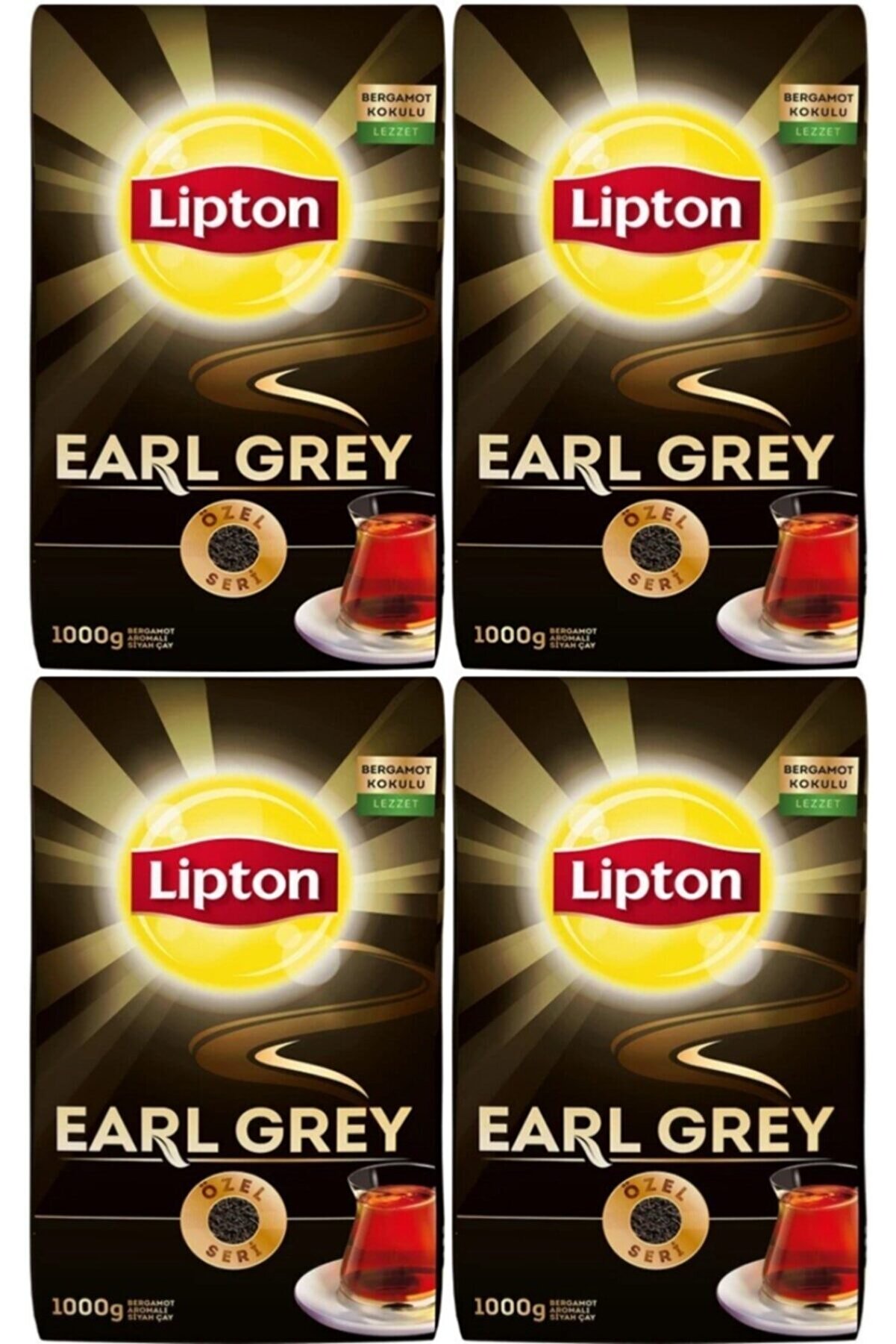 Lipton Earl Grey Dökme Çay 1000 Gr 4 Adet