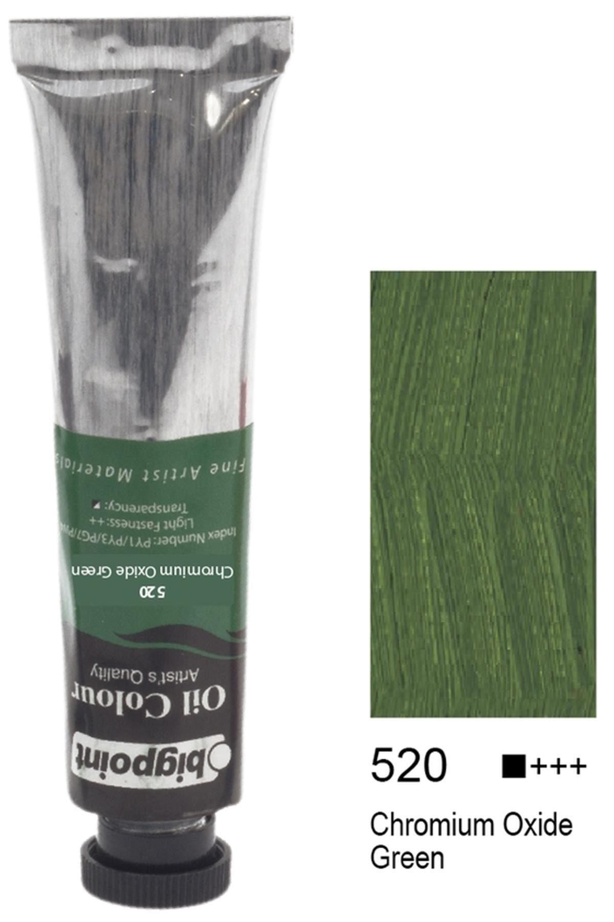 Bigpoint Yağlı Boya 45 Ml. 520 Chromium Oxide Green