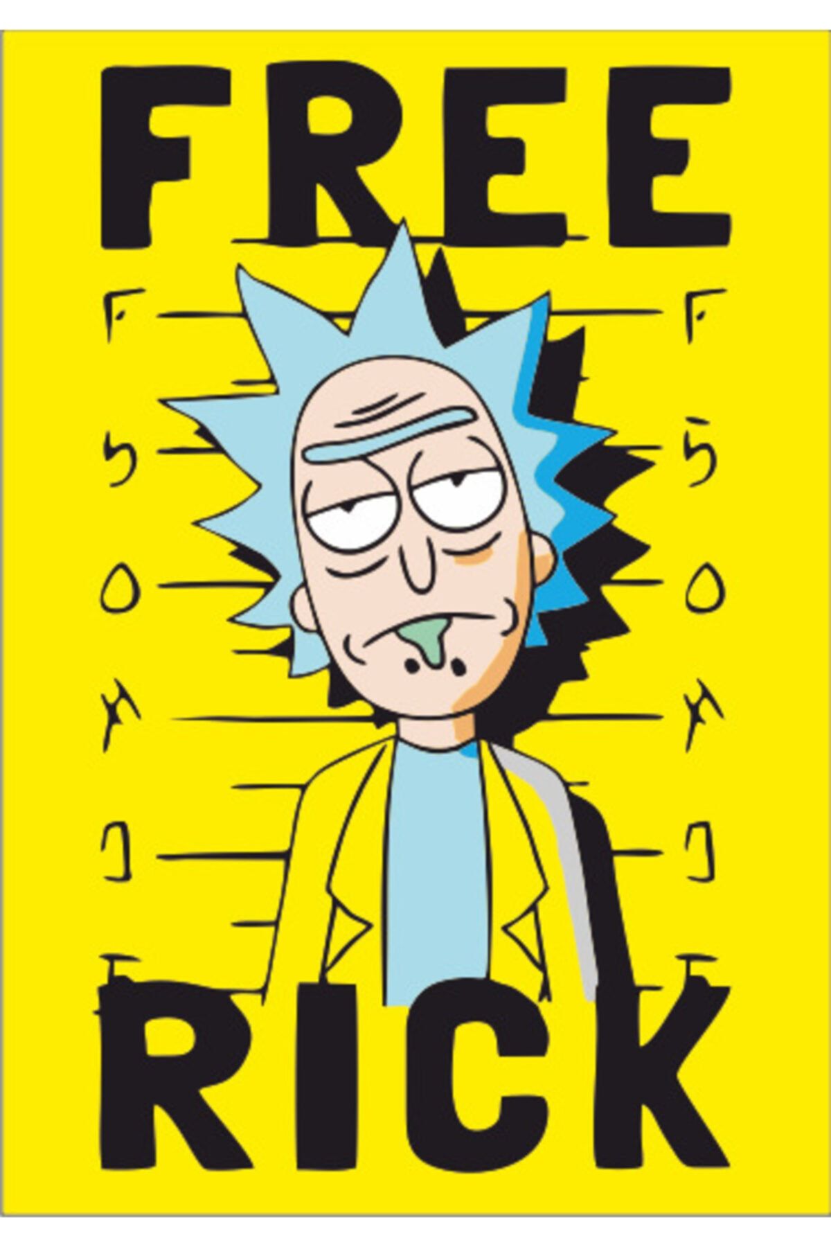 Hayat Poster Free Rick 70 Cm X 100 Dev Kuşe Poster (silindir Kolili Kargo Ile)