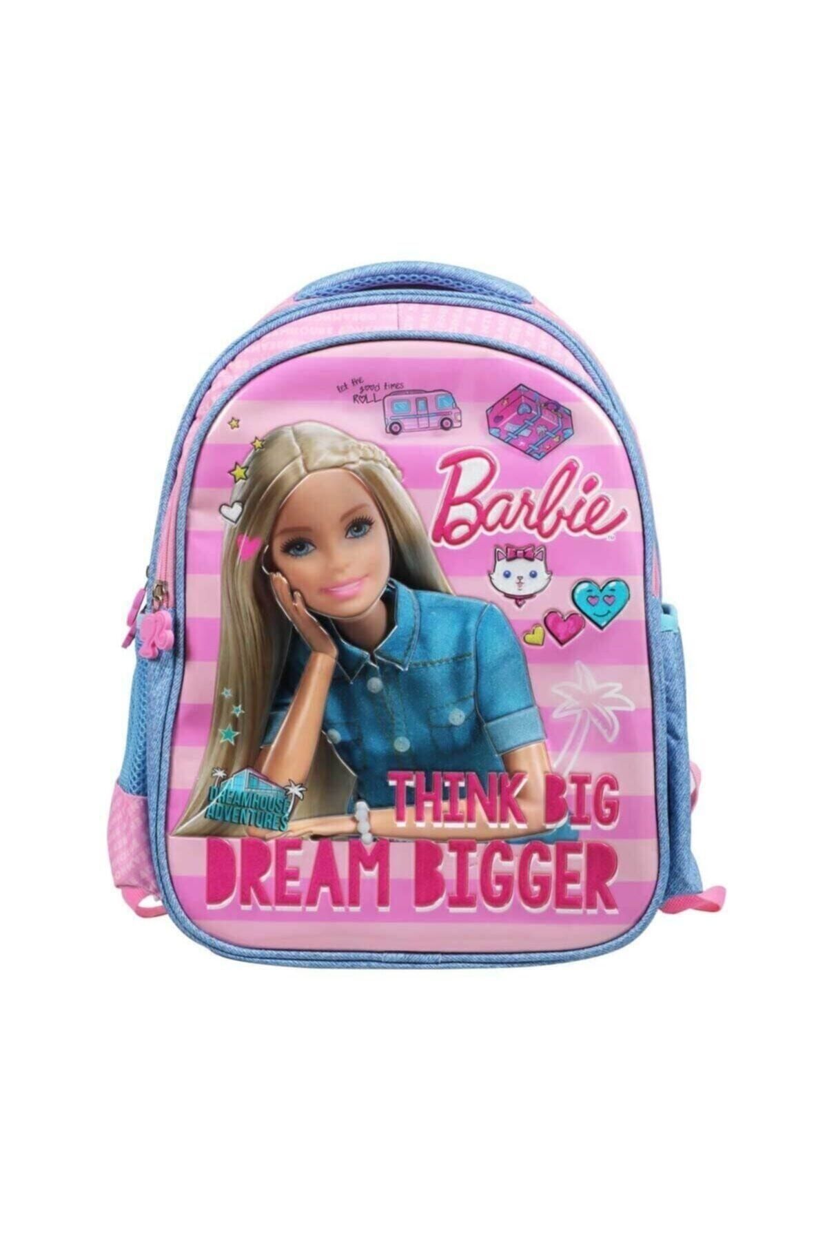 Barbie İLKOKUL ÇANTASI LO PEMBE MAVI Kız Çocuk Okul Çantası 100664235