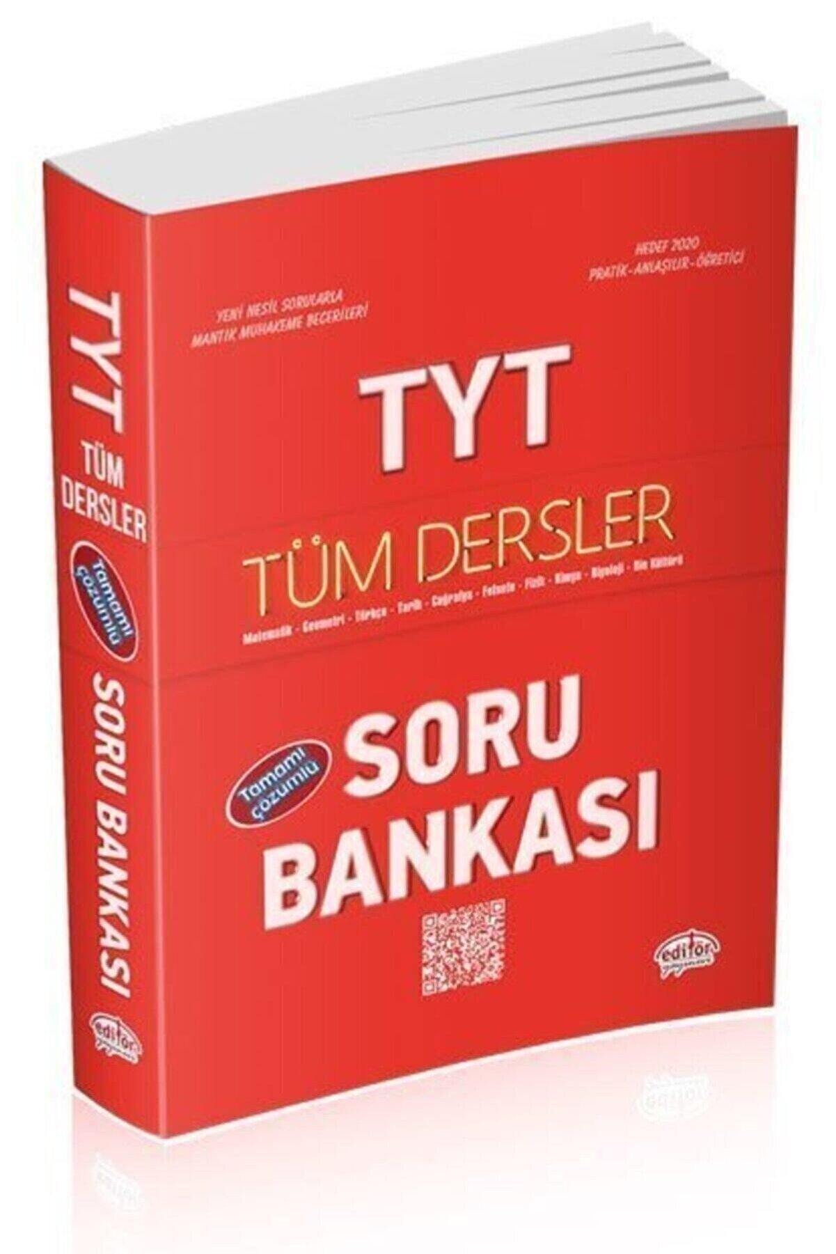 Editör Yayınları Tyt Tüm Dersler Çözümlü Soru Bankası
