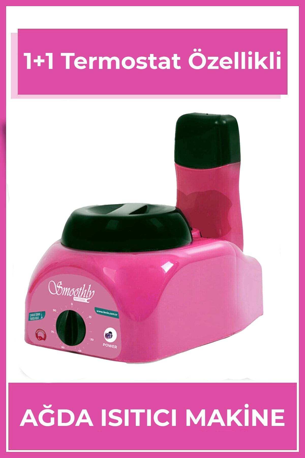 Smoothly 1+1 Kombine Pembe Sir Ağda Kazanı