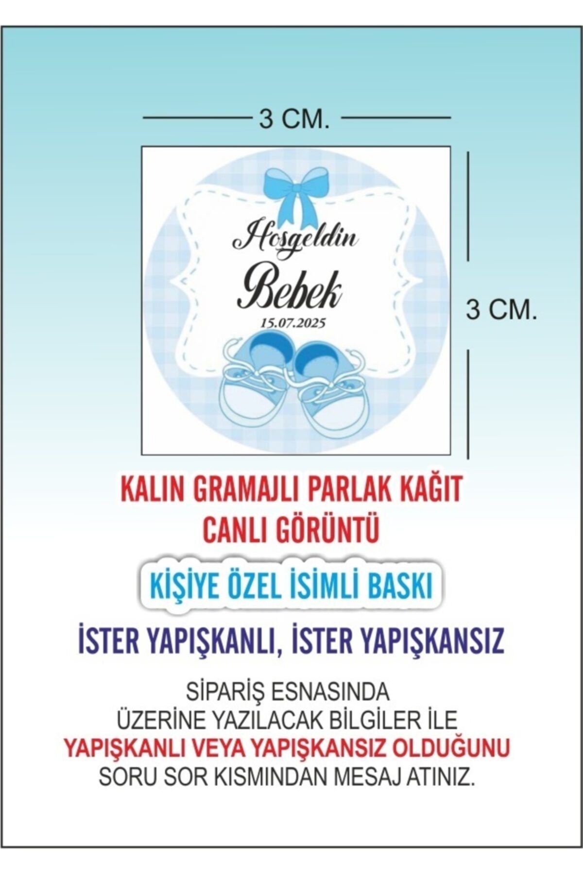 Liva Bebek Doğum, Sünnet, Nisan, Kına, Düğün Magnet Ve Şişe Etiketleri, Sticker Tr17