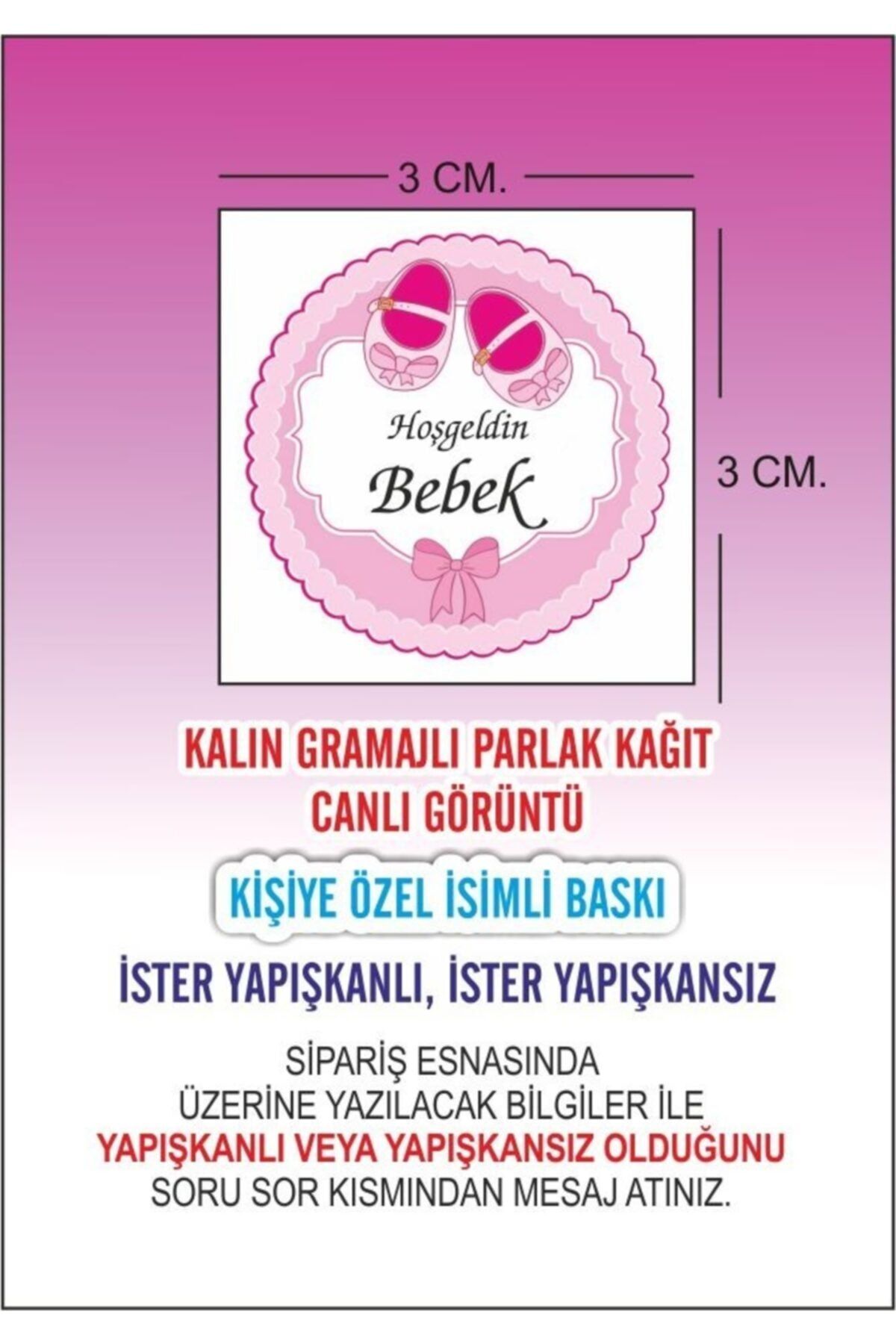 Liva Bebek Doğum, Sünnet, Nişan, Kına, Düğün Magnet Ve Şişe Etiketleri, Sticker Bb21
