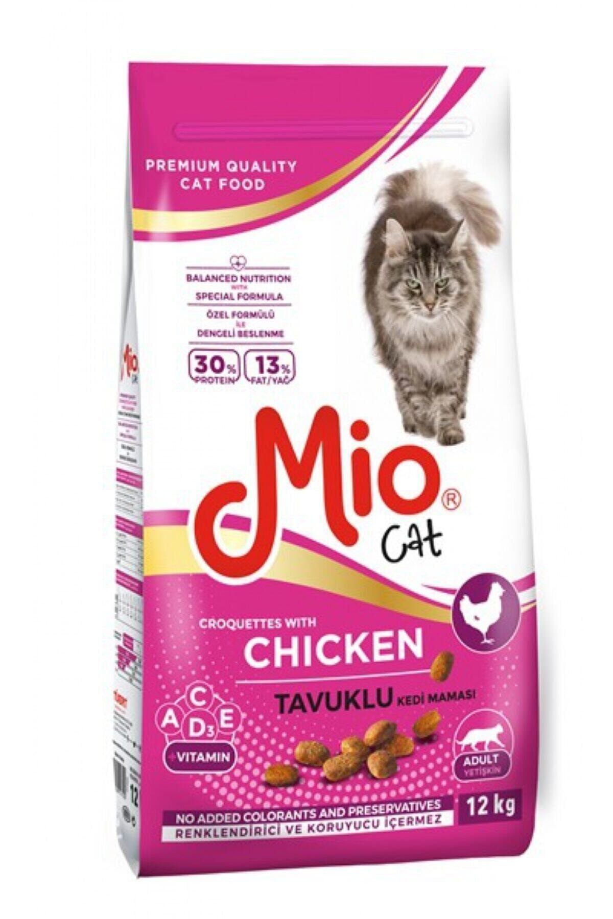 Mio Kedi Maması Tavuklu Yetişkin Kedi Maması 12 kg