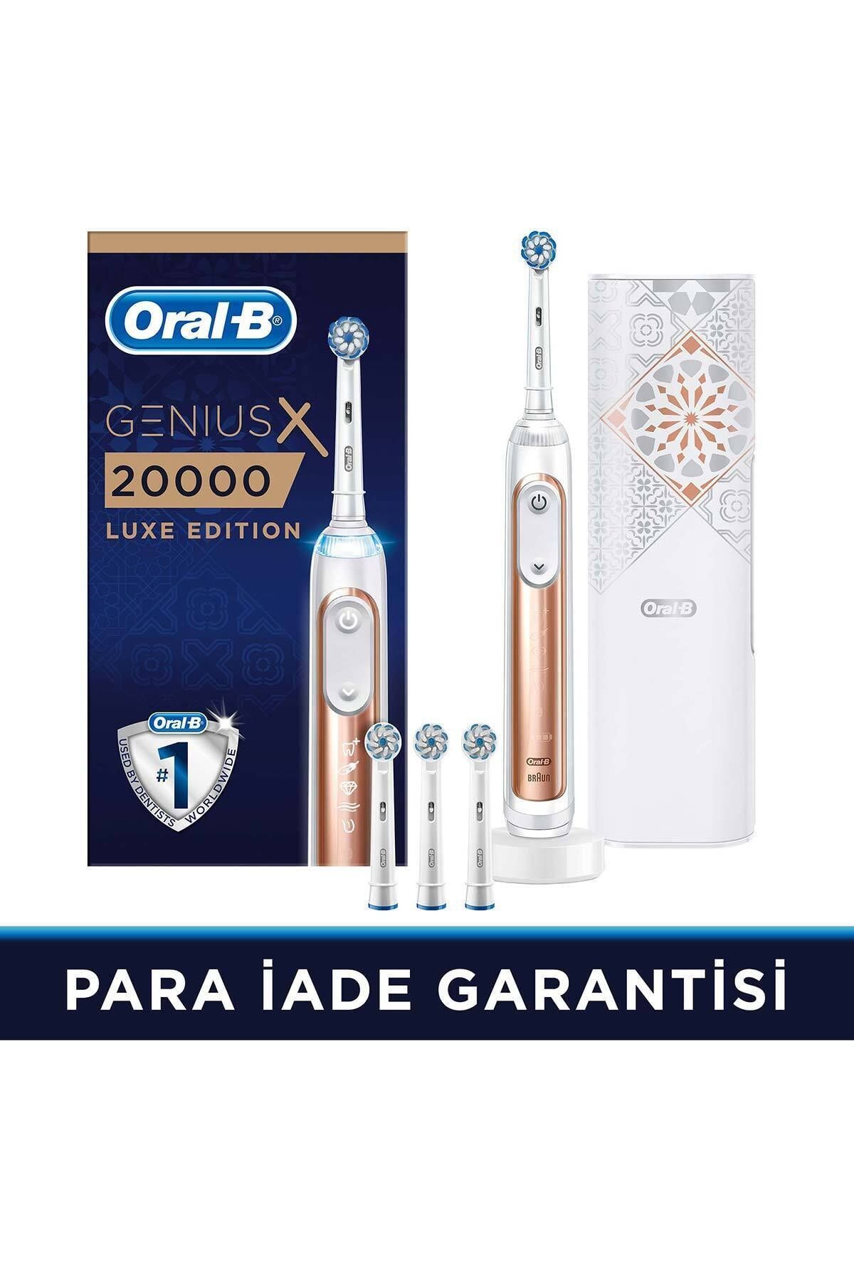 Oral-B Genius X Luxury Edition Rosegold Şarj Edilebilir Diş Fırçası