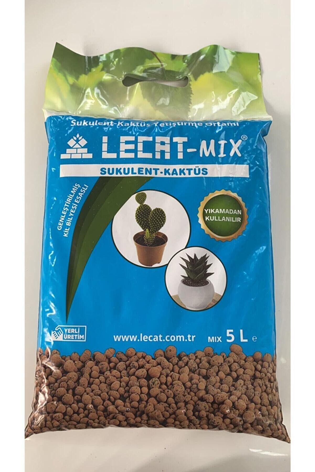 lecat - Mix Sukulent Ve Kaktüs Için 5 Litre