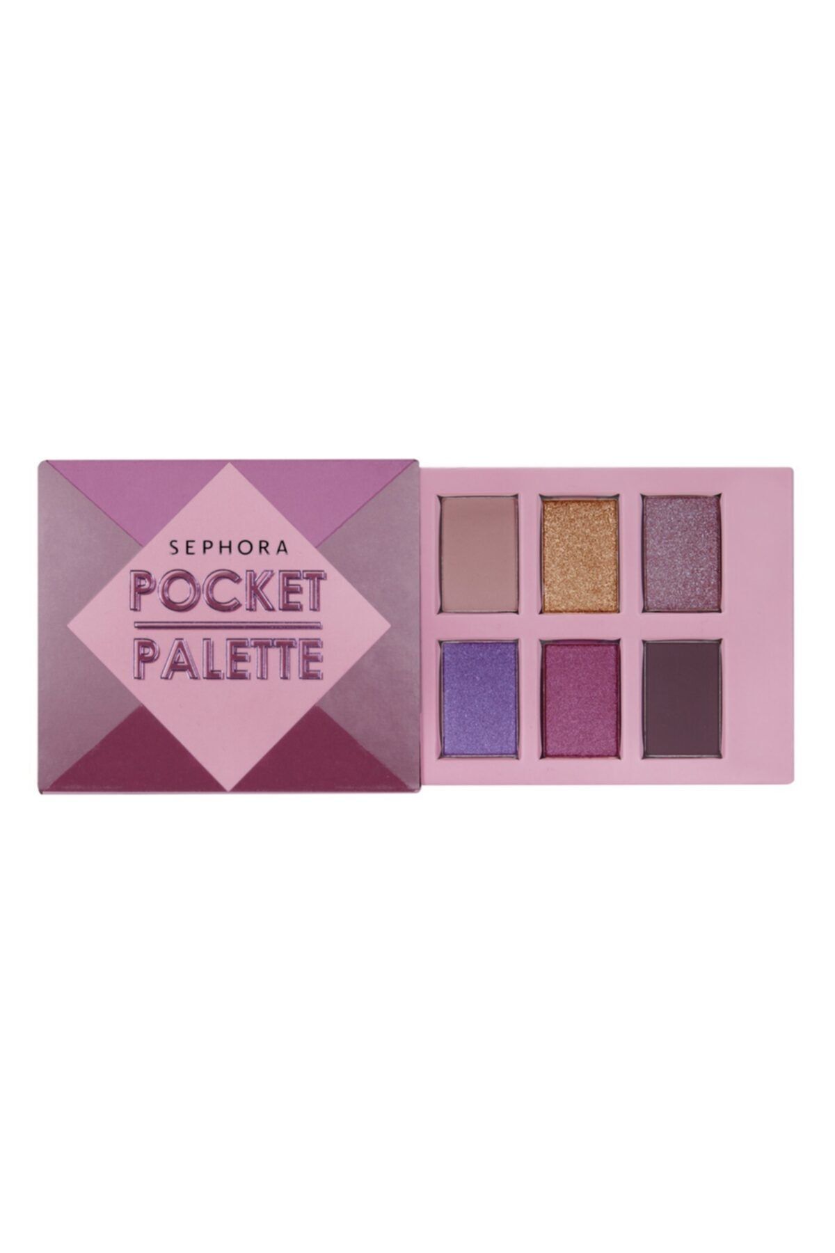 Sephora Pocket Palette Tons Prune Göz Farı